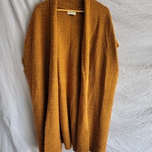 Universal thread open front cardigan